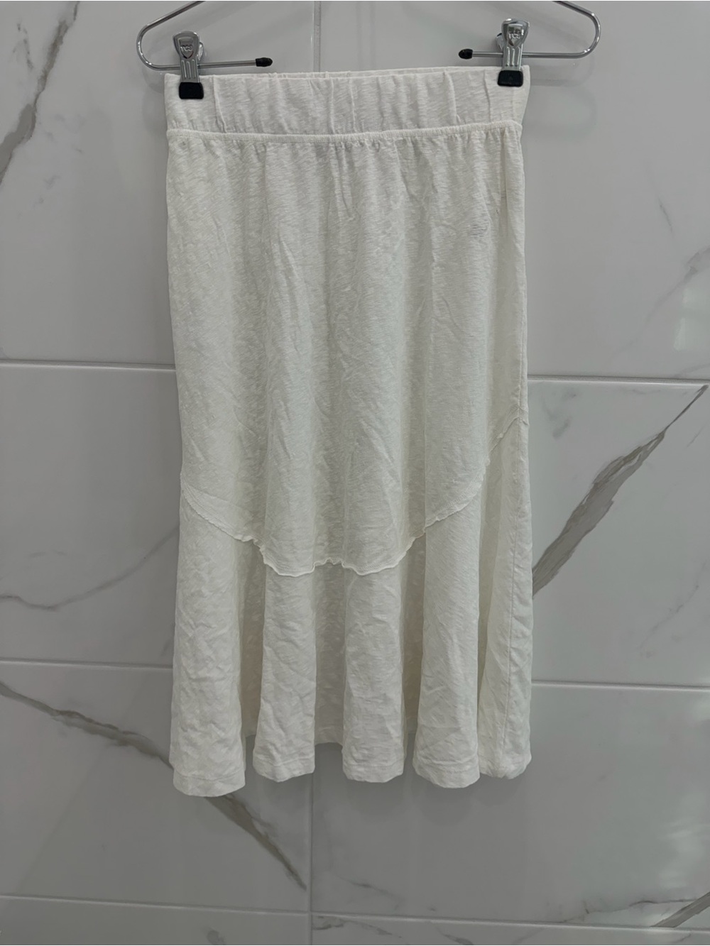 Free People Beach Women's White  Midi Skirt